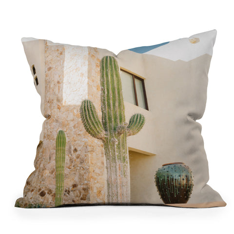 Bethany Young Photography Cabo Cactus VII Outdoor Throw Pillow