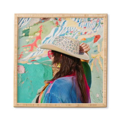 Bethany Young Photography Desert Cowgirl on Film Framed Wall Art
