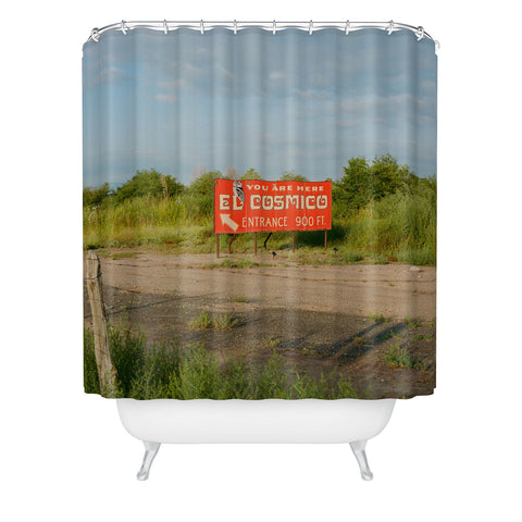 Bethany Young Photography El Cosmico Marfa VI on Film Shower Curtain