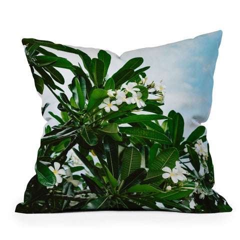 Bethany Young Photography Hawaiian Blooms Outdoor Throw Pillow