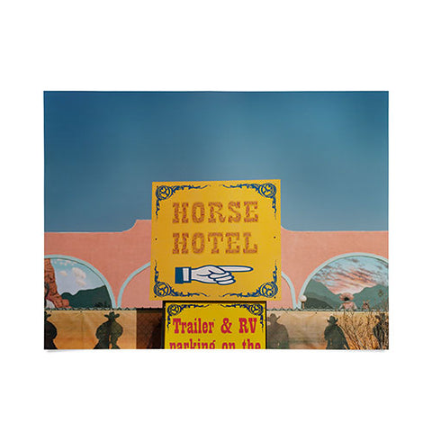 Bethany Young Photography Horse Hotel on Film Poster