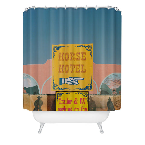 Bethany Young Photography Horse Hotel on Film Shower Curtain