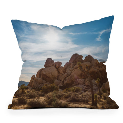 Bethany Young Photography Joshua Tree Adventurer Outdoor Throw Pillow