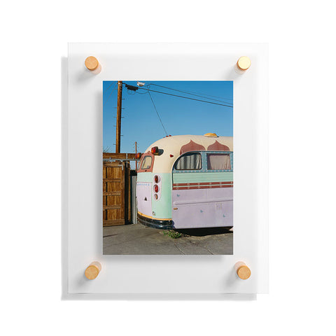 Bethany Young Photography Joshua Tree Bus on Film Floating Acrylic Print