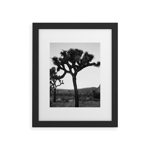 Bethany Young Photography Joshua Tree Monochrome on Film Framed Art Print