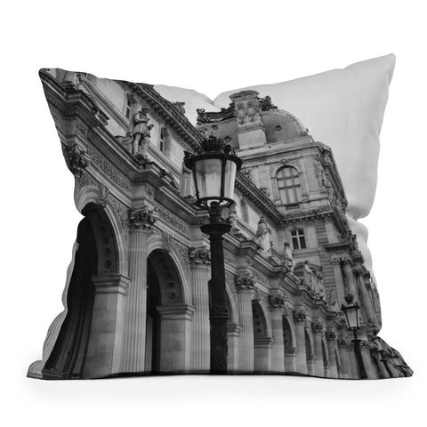 Bethany Young Photography Louvre II Outdoor Throw Pillow