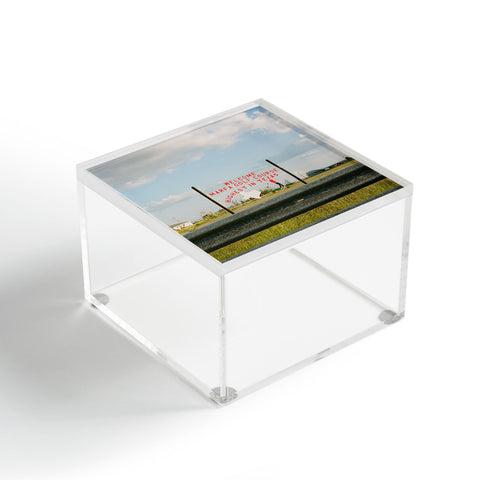 Bethany Young Photography Marfa Golf Course on Film Acrylic Box
