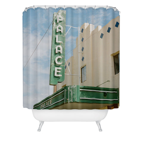 Bethany Young Photography Marfa Palace on Film Shower Curtain