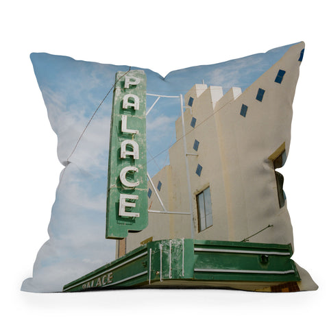 Bethany Young Photography Marfa Palace on Film Throw Pillow