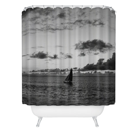 Bethany Young Photography Oahu Sails Shower Curtain