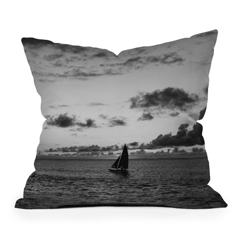Bethany Young Photography Oahu Sails Outdoor Throw Pillow