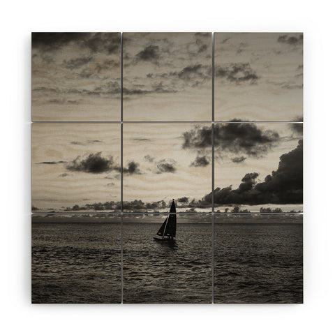 Bethany Young Photography Oahu Sails Wood Wall Mural