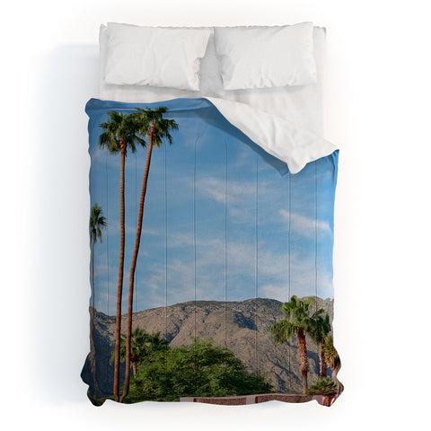 Bethany Young Photography Palm Springs Pink House Comforter