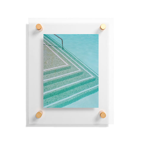 Bethany Young Photography Palm Springs Pool Day II Floating Acrylic Print