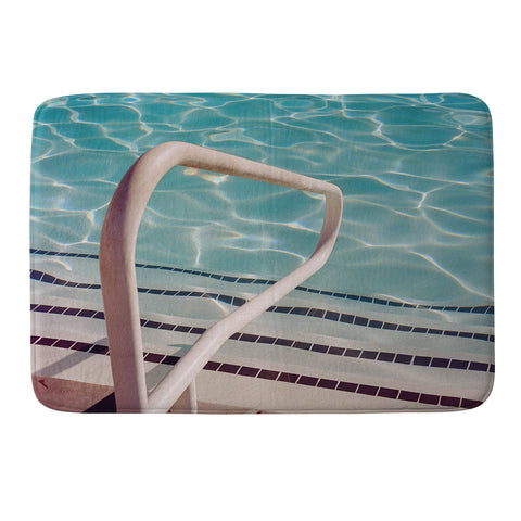 Bethany Young Photography Palm Springs Pool Day on Film Memory Foam Bath Mat