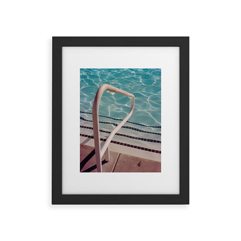 Bethany Young Photography Palm Springs Pool Day on Film Framed Art Print