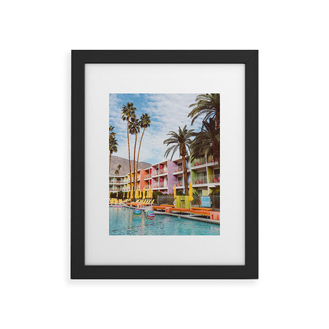 Bethany Young Photography Palm Springs Pool Day VII Framed Art Print