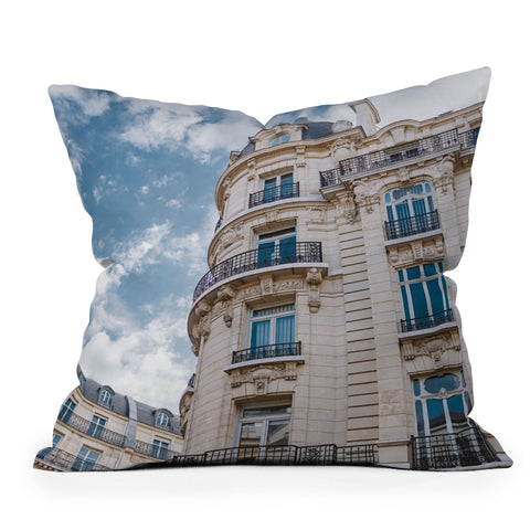 Bethany Young Photography Paris Architecture VII Outdoor Throw Pillow