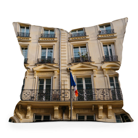 Bethany Young Photography Parisian Sunset III Outdoor Throw Pillow