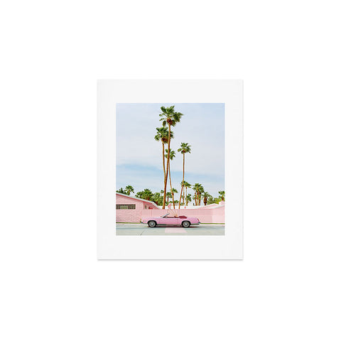 Bethany Young Photography Pink Palm Springs on Film Art Print