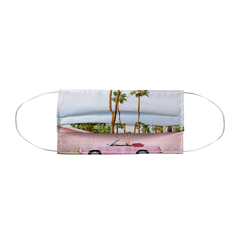 Bethany Young Photography Pink Palm Springs on Film Face Mask