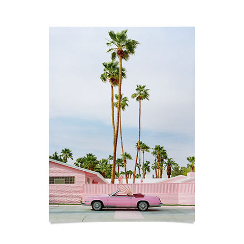 Bethany Young Photography Pink Palm Springs on Film Poster