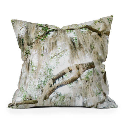 Bethany Young Photography Savannah Spanish Moss XIV Outdoor Throw Pillow