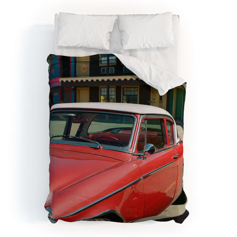 Bethany Young Photography Texas Motel II on Film Duvet Cover