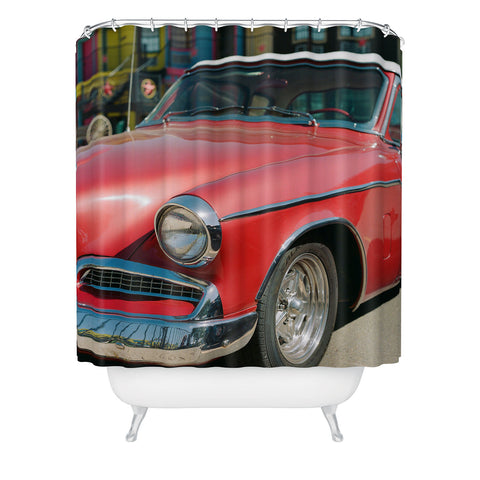Bethany Young Photography Texas Motel on Film Shower Curtain