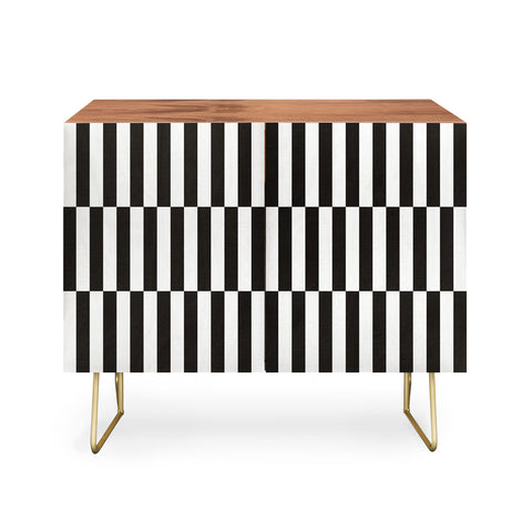 Bianca Green Black And White Order Credenza