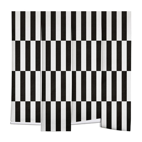 Bianca Green Black And White Order Wall Mural