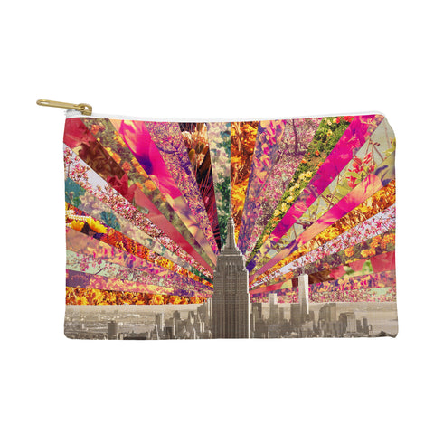 Bianca Green Blooming NY Pouch