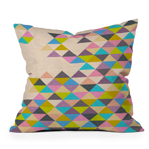 Bianca Green Completely Incomplete Throw Pillow
