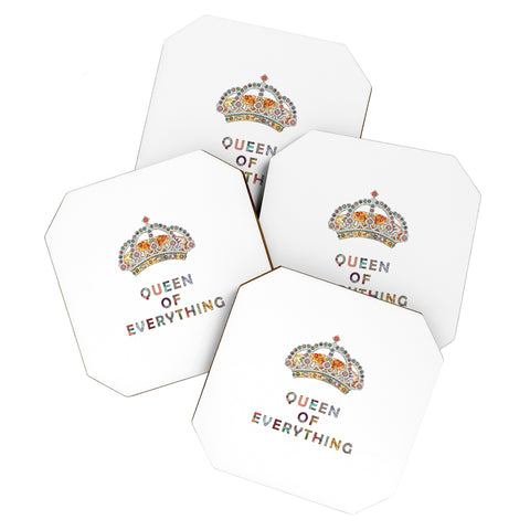 Bianca Green Queen Of Everything Coaster Set