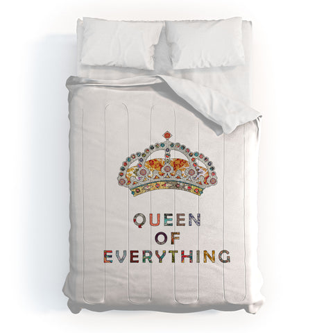 Bianca Green Queen Of Everything Comforter