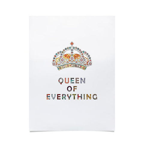 Bianca Green Queen Of Everything Poster