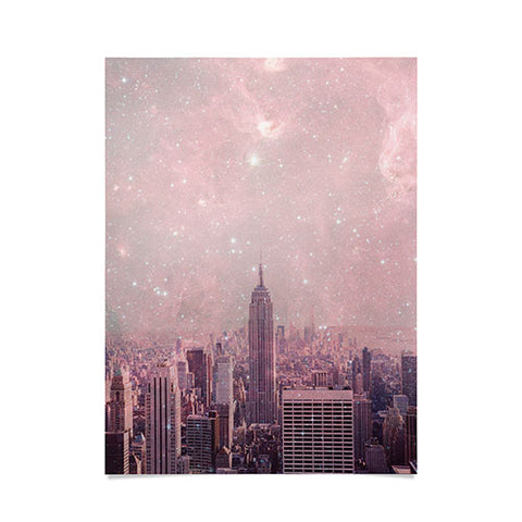 Bianca Green Stardust Covering New York Poster