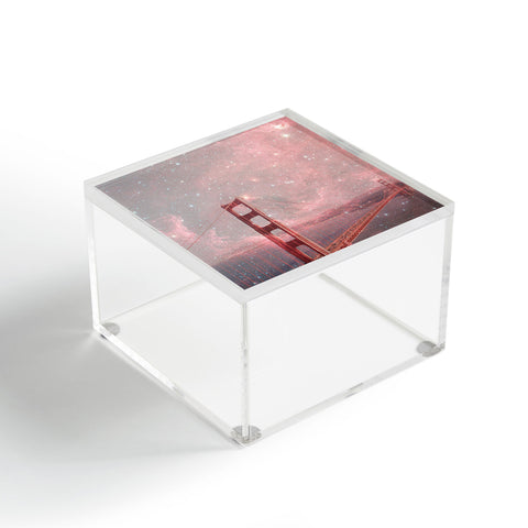 Bianca Green Stardust Covering San Francisco Acrylic Box