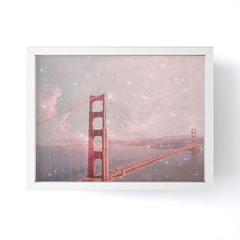 Bianca Green Stardust Covering San Francisco Framed Mini Art Print