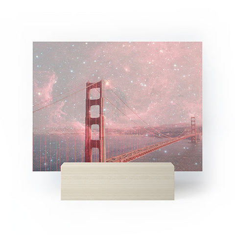 Bianca Green Stardust Covering San Francisco Mini Art Print