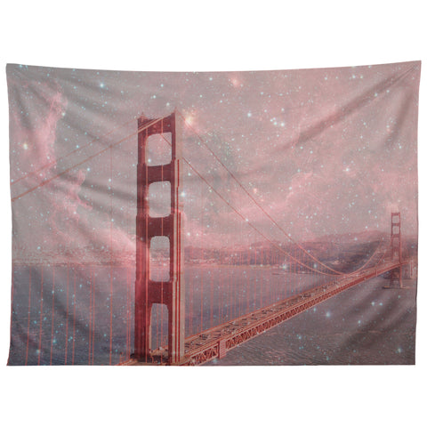 Bianca Green Stardust Covering San Francisco Tapestry