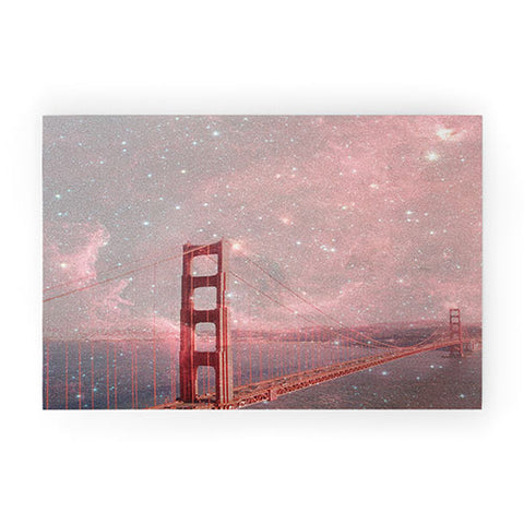 Bianca Green Stardust Covering San Francisco Welcome Mat