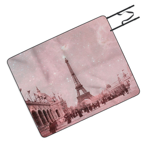 Bianca Green Stardust Covering Vintage Paris Picnic Blanket