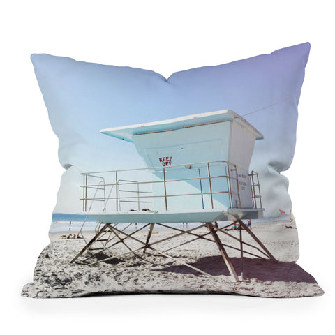 Bree Madden Beach Dayz Outdoor Throw Pillow