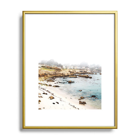 Bree Madden Coastal Monterey Metal Framed Art Print