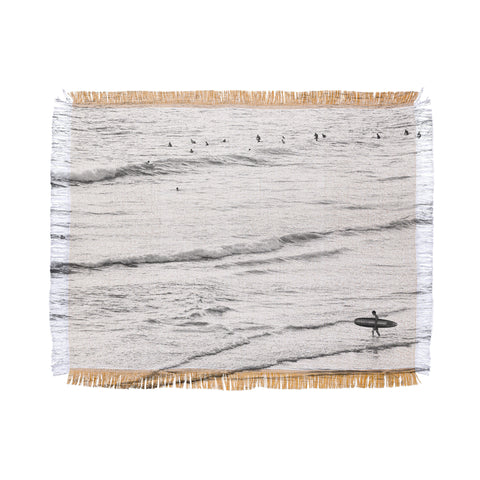 Bree Madden Encintas Surf Throw Blanket
