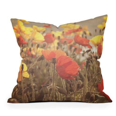 Bree Madden Fading Beauty Outdoor Throw Pillow