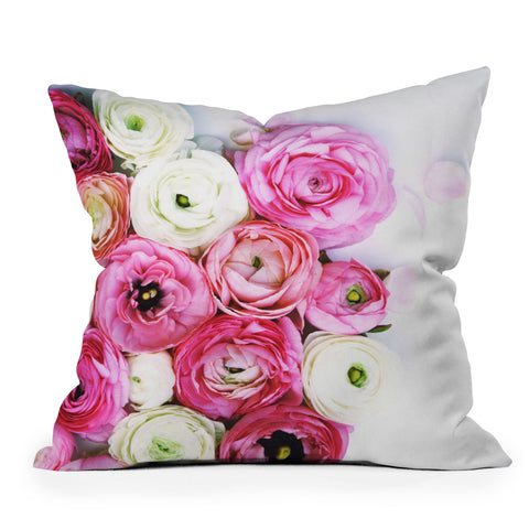 Bree Madden Floral Beauty Outdoor Throw Pillow