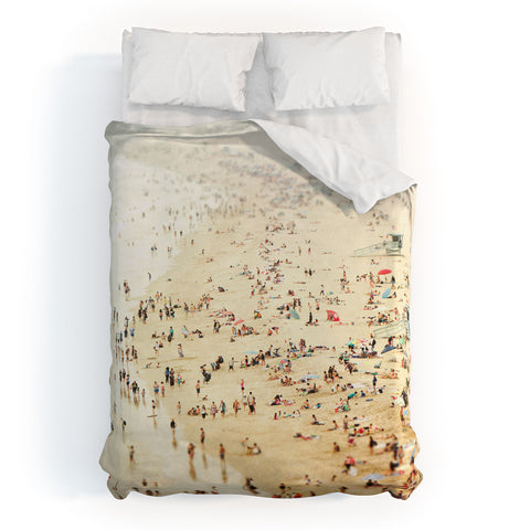Bree Madden In The Crowd Duvet Cover