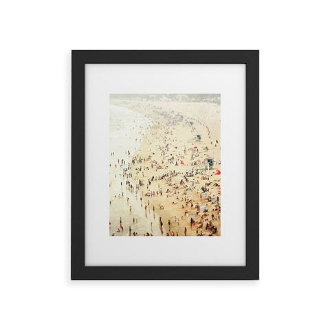 Bree Madden In The Crowd Framed Art Print
